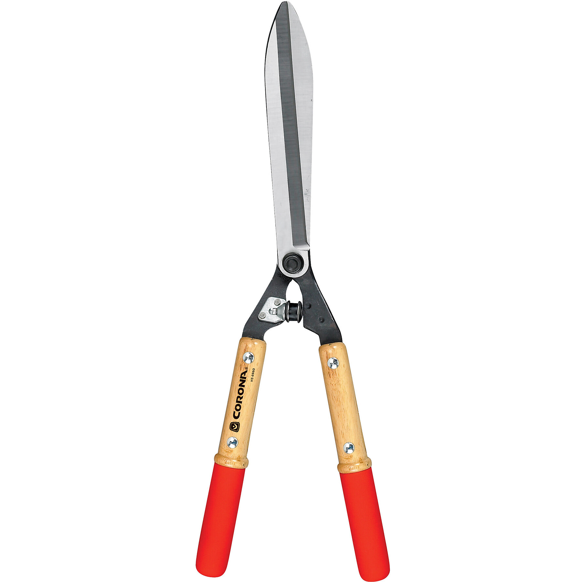 Corona Resharpenable Blade Hedge Shears — 10in. Blades, 9.25in. Hardwood Handles, Model# HS 6960